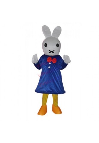 Clever Rabbit Mascot Adult Costume