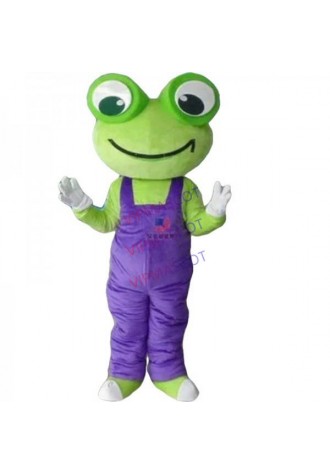 Cartoon Frog Mascot Costume Online