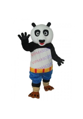 Kung Fu Panda Blue Shorts Mascot Adult Costume