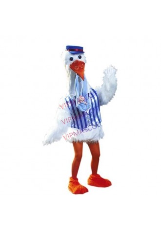 Red Pirate Parrot Mascot Adult Costume Online