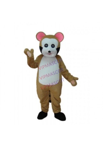 Small Brown Bobcat Mascot Adult Costume Online