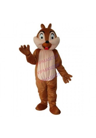 Squirrel Plush Adult Mascot Costume