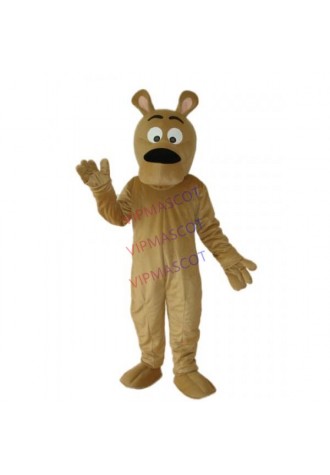 Grey Dog Mascot Adult Costume Online