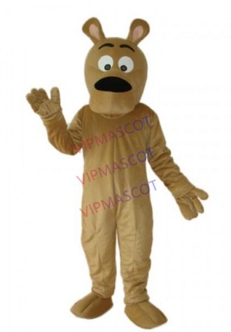 Grey Dog Mascot Adult Costume Online