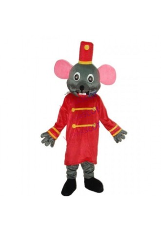 Etiquette Rat Mascot Adult Costume