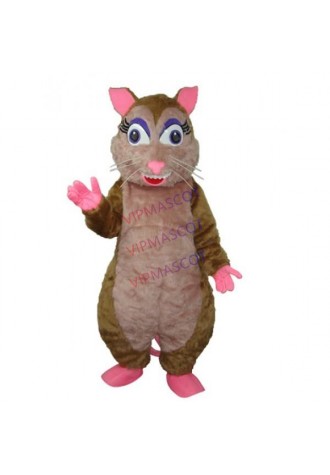 Vole Plush Mascot Adult Costume