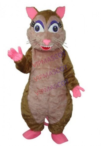 Vole Plush Mascot Adult Costume