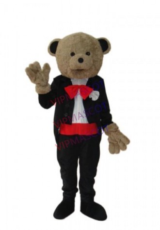 Wedding Bear Mascot Adult Costume Online