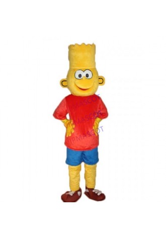 Bart Simpson Mascot Adult Costume Cheap