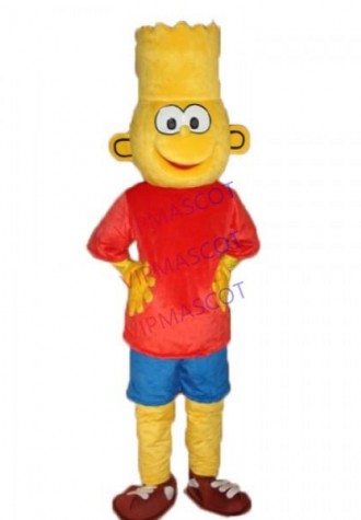 Bart Simpson Mascot Adult Costume Cheap