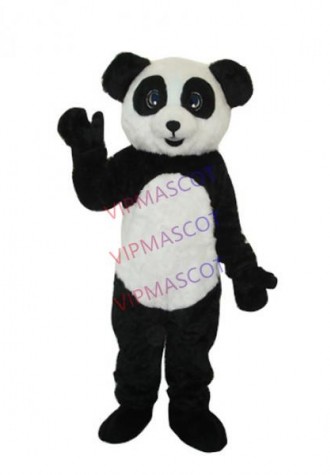 Version Plush Panda Adult Mascot Costume