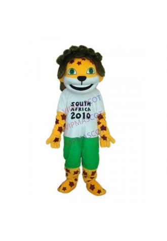 Obama Lion with Logo Mascot Adult Costume