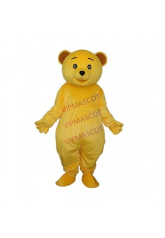 Cheap Yellow Teddy Bear Mascot Adult Costume Online