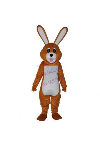 Lovely Brown Rabbit Adult Mascot Costume