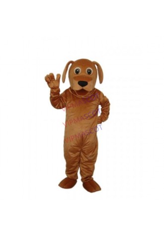 Golden Dog Mascot Adult Costume Online