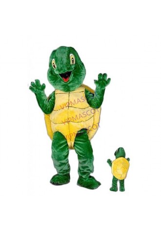 Plush Turtle Mascot Costume