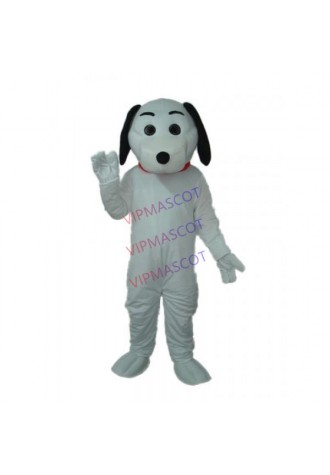 Little White Dog Mascot Adult Costume Online