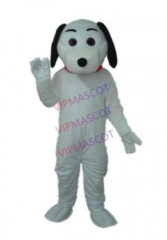 Little White Dog Mascot Adult Costume Online