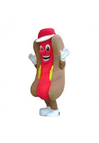 Hot Dog Fast Food Advertising Restaurant Mascot Costume 