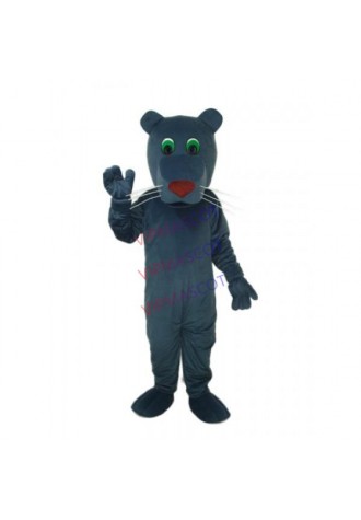 Black Mouth Dog Mascot Adult Costume Online