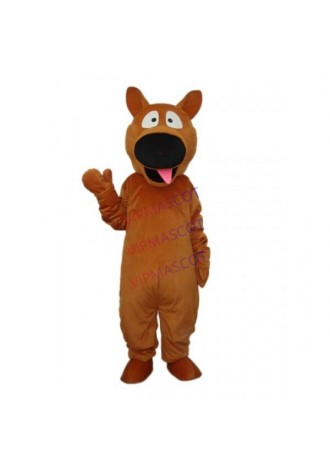 Brown Dog Mascot Adult Costume Online
