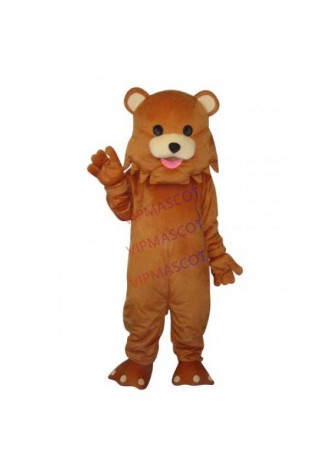 Strange Mouth Bear Mascot Adult Costume Cheap