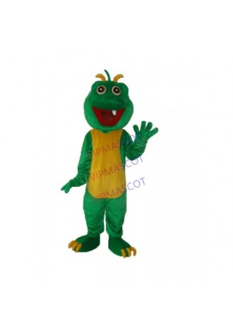 One Tooth Dinosaur Mascot Adult Costume Online