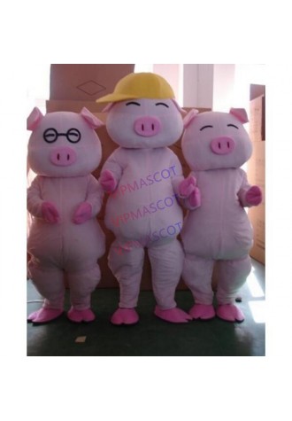 Pig Mascot Costume Mcdull Custom Fancy Costume