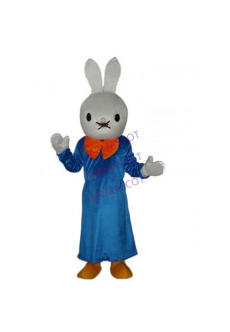 Smart Rabbit Mascot Adult Costume
