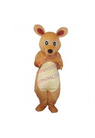 Big Eyes Kangaroo Adult Mascot Costume Online