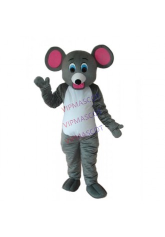 Little Grey Mouse Mascot Adult Costume