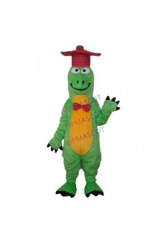 Gentleman Dinosaur Mascot Adult Costume Online