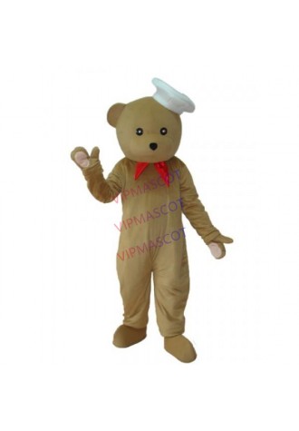 Chef Bear Mascot Adult Costume Online