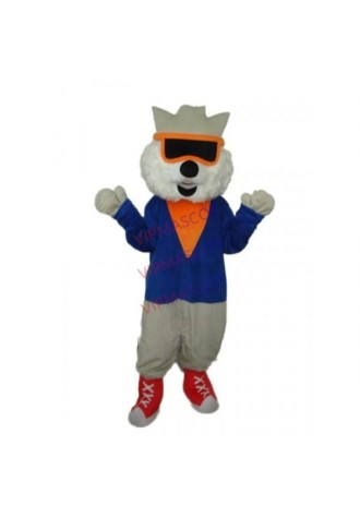 Cheap Cat Wear Glasses Mascot Adult Costume Online