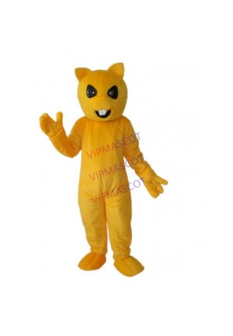 Yellow Squirrel Mascot Adult Costume