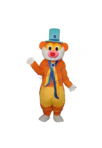 Hat Rat Mascot Adult Costume