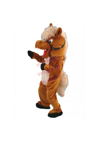 Stable Horse Mascot Costume - Plush Online