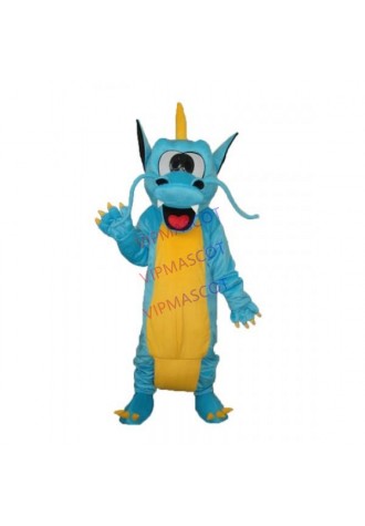 Serrated Teeth Dragon Mascot Adult Costume Online