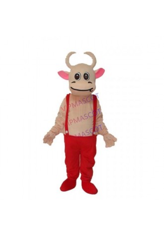 No.3 Cow Mascot Adult Costume Online