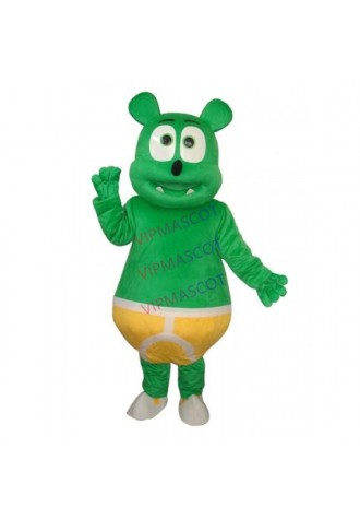 Green Bear Mascot Adult Costume Online