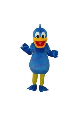 Cheap Blue Duck Plush Mascot Adult Costume Online