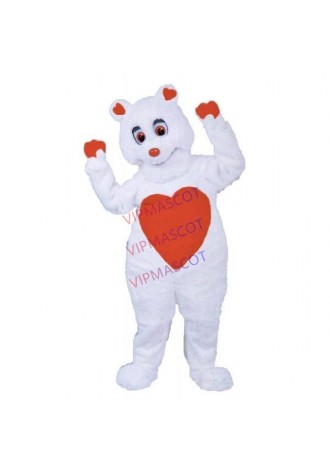 Valentine Bear Mascot Costume Cheap