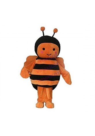 Orange Black Bee Christmas Halloween Mascot Costume With High Quality