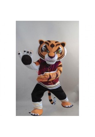 New Tigress Tiger Kung Fu Panda Mascot Costume 