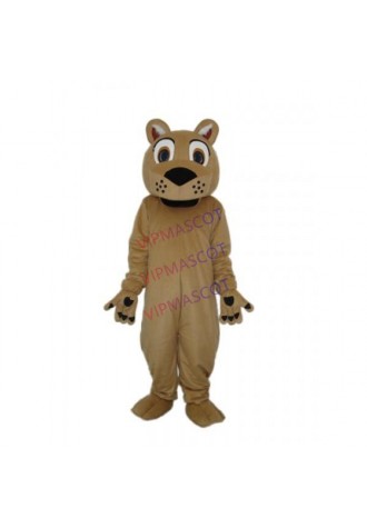 Beardless Lion Mascot Adult Costume