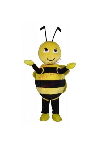 Lovely Yellow Bee Mascot Costume Cheap