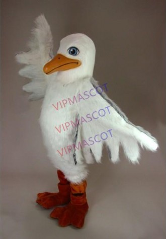 Seagull Costume Mascot With High Quality