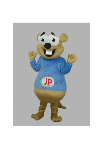 Big Teeth Bear Adult Mascot Costume Cheap