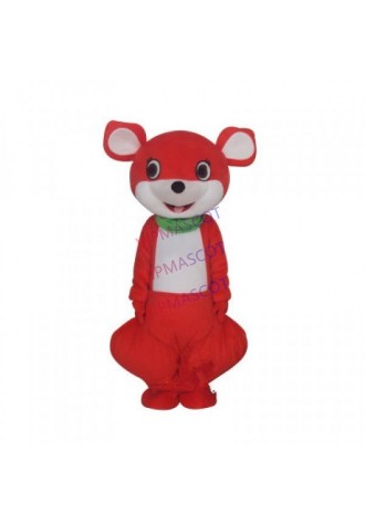 Red Kangaroo Mascot Costume