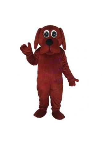 Rooney Brown Dog Mascot Adult Costume Online